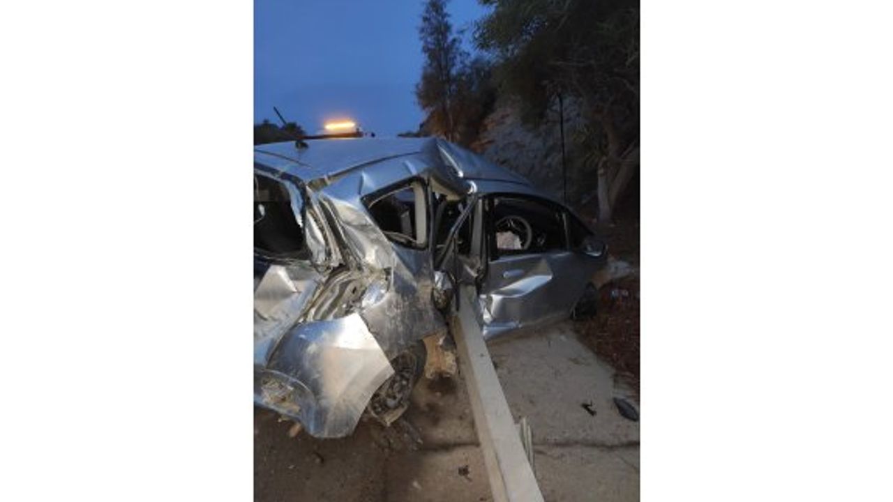 Tatlısu yakınlarındaki kazada 3 kişi yaralandı