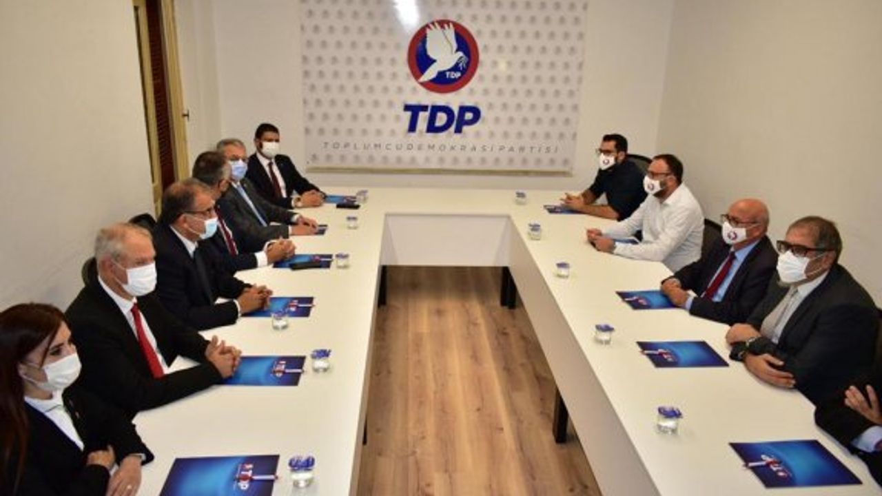 UBP'lilerin 2.ci ziyareti TDP'ye