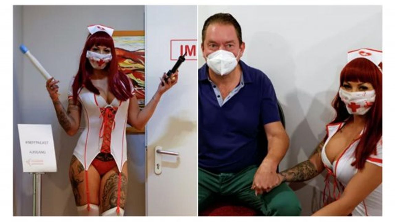 Viyana’da bir genelev, Covid-19 aşı merkezine dönüştürüldü