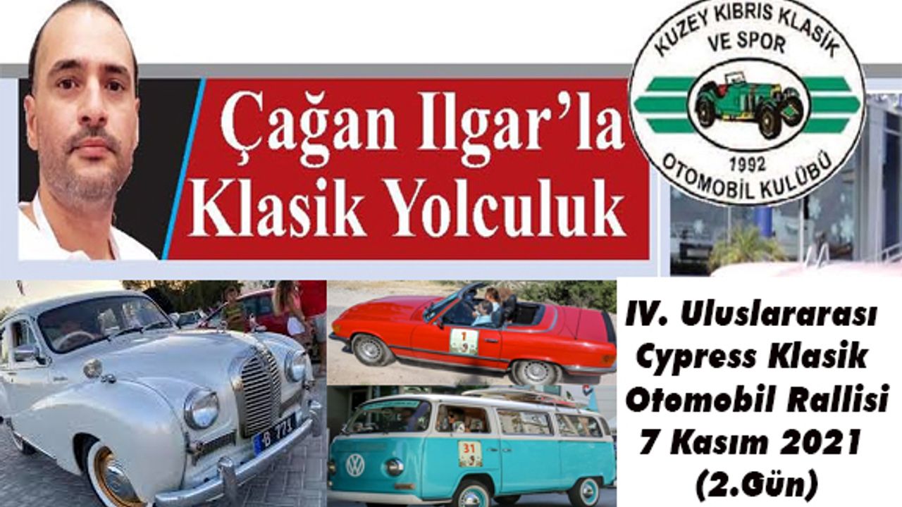 XI. Uluslararası Cumhuriyet Klasik Otomobil Rallisi (2.gün)