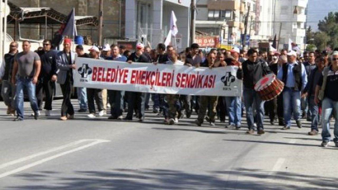 BES, Lapta Belediyesi'nde süresiz grev uyarısı yaptı