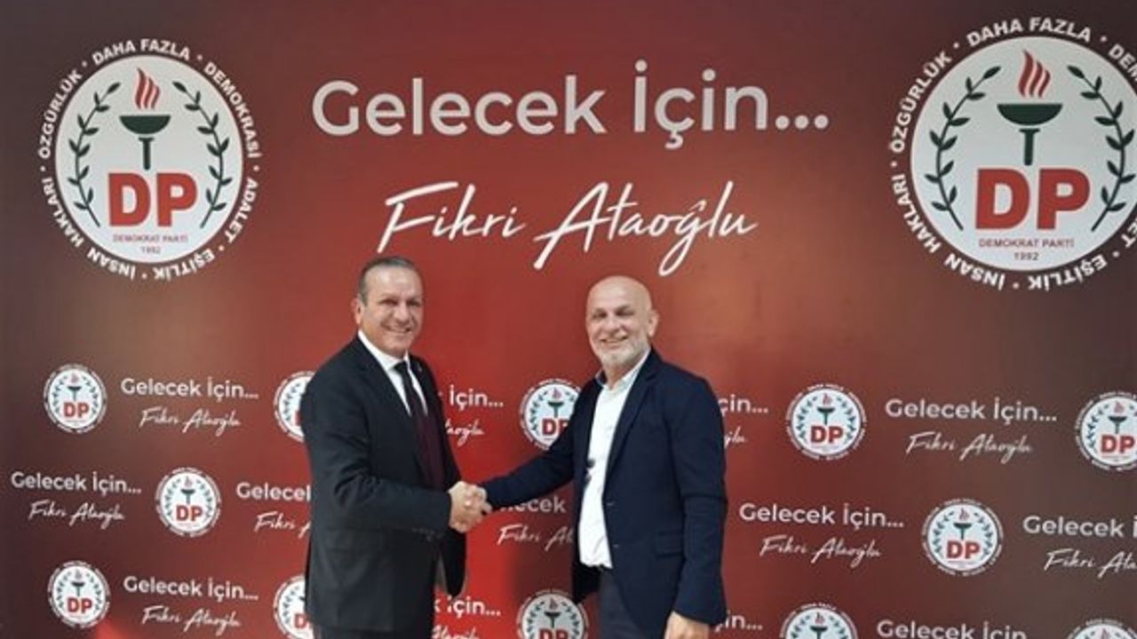 Dr. Remzi Gardiyanoğlu DP'ye katıldı