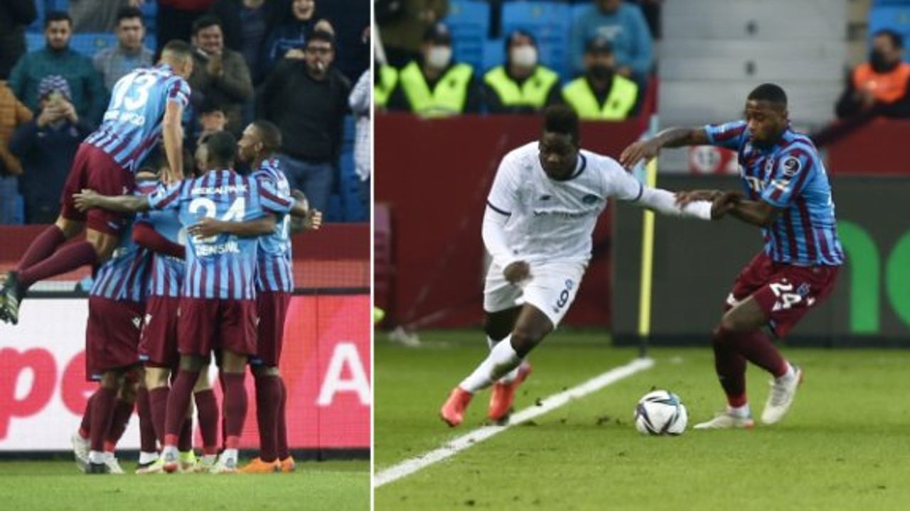 Trabzonspor, Adana Demirspor'u 2 golle geçti