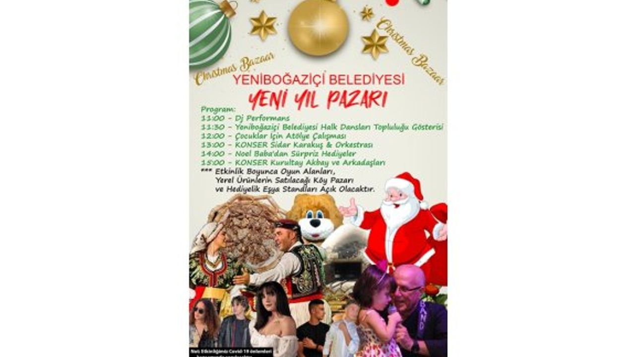 Yeni Boğaziçi'nde “Yeni Yıl Pazarı” düzenlenecek