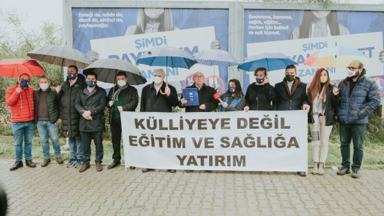 “Külliyeye değil eğitim ve sağlığa yatırım”