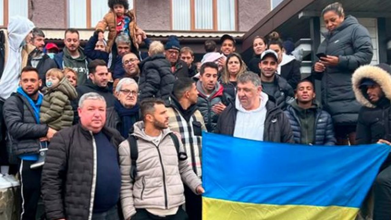 Dinamo Kiev ve Shakhtar'ın yabancı futbolcuları Romanya'da