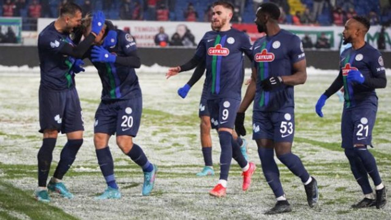 Trabzonspor 13 maç sonra Rize'de kaybetti