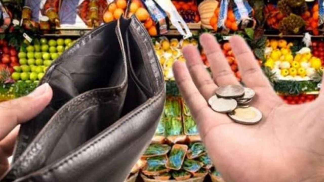 4 kişilik bir ailenin açlık sınırı 8 bin TL'ye dayandı