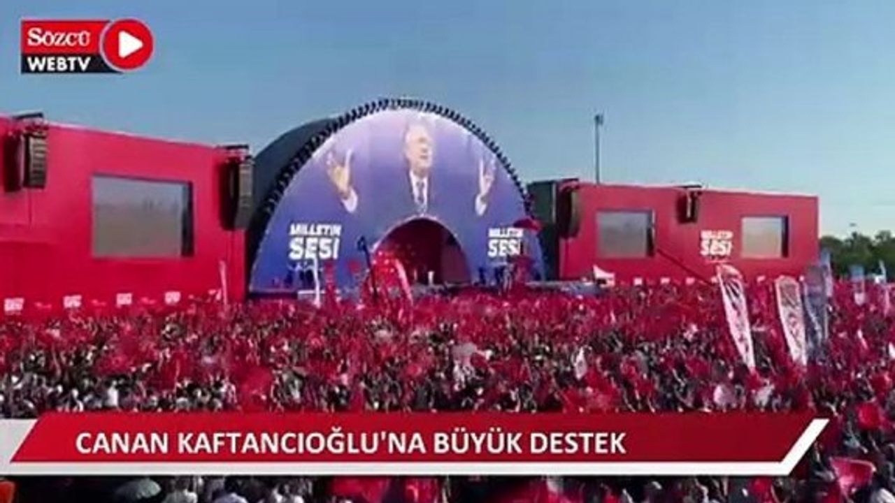 CHP'den istanbul'da dev miting