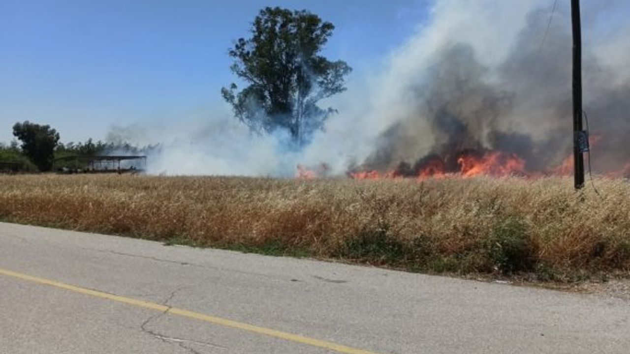Dörtyol ve Pınarbaşı'nda yangınlar korkuttu