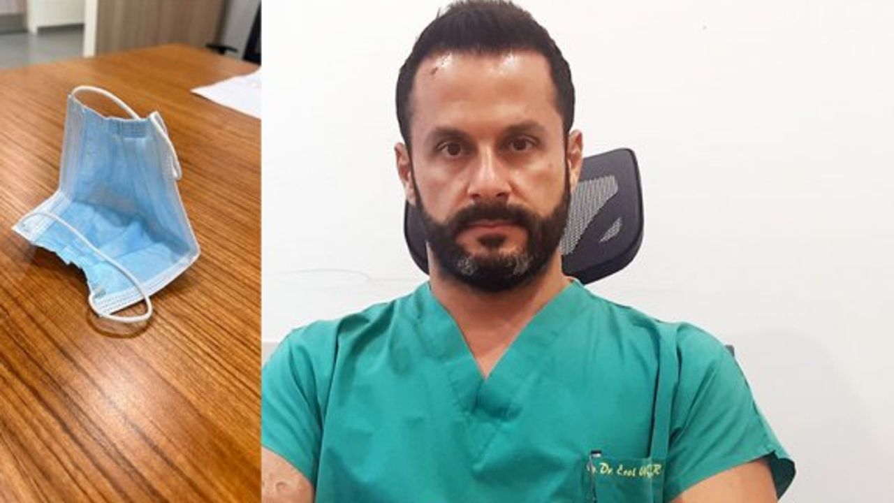 Dr. Erol Uçaner'den dikkat çeken maske paylaşımı