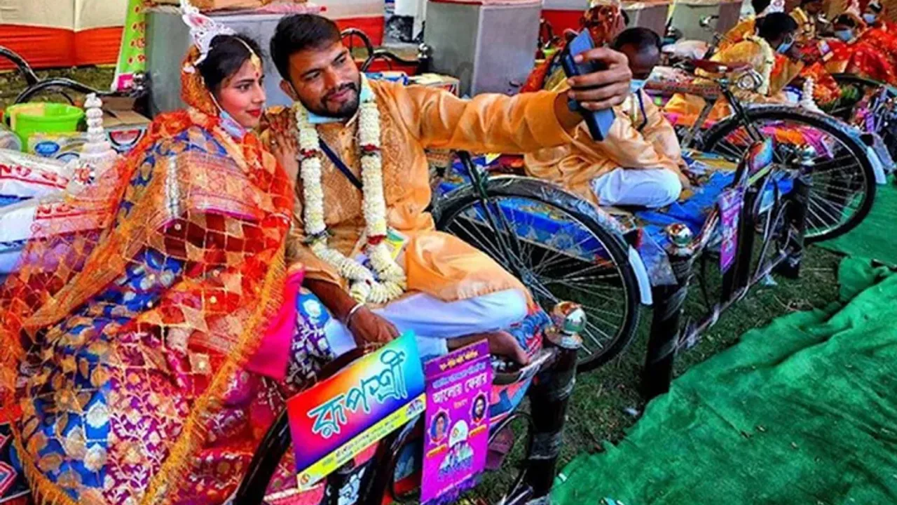 Elektrikler kesilince kız kardeşler yanlış damatlarla evlendi