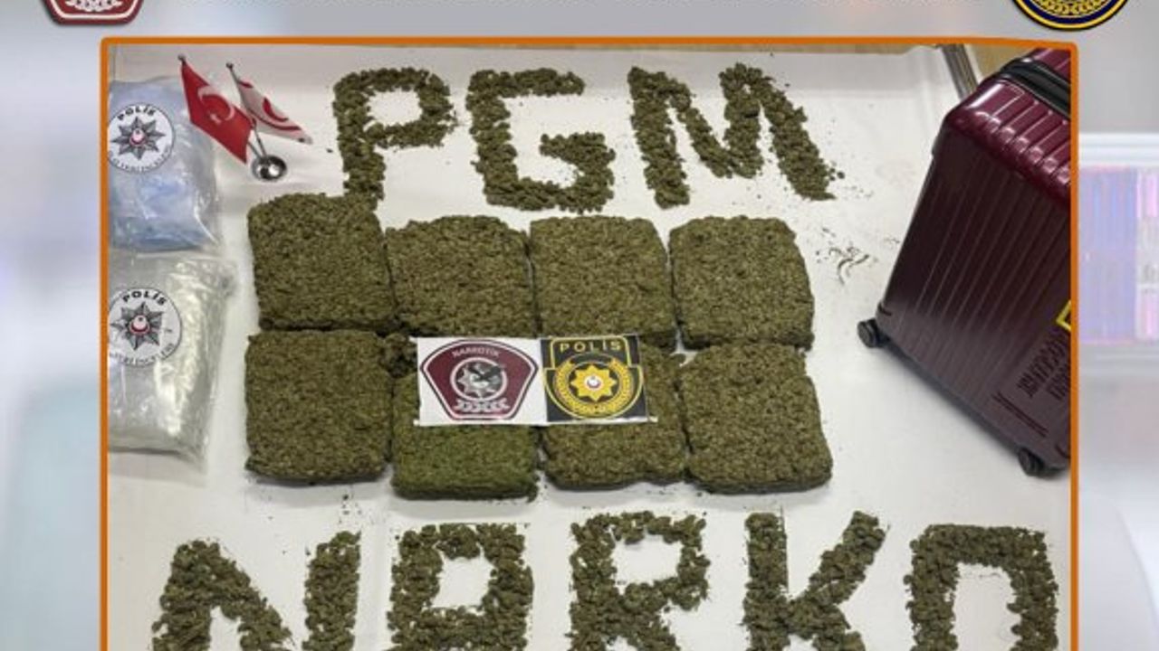 Havalimanı'nda büyük miktarda uyuşturucu ele geçirildi