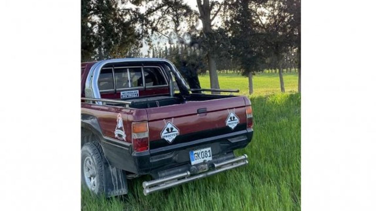 İnönü'de çalındı, Limasol'da bulundu