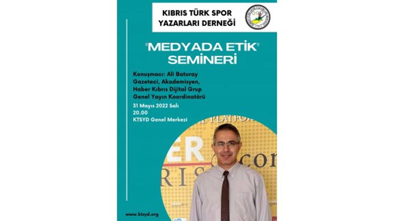KTSYD “Medyada Etik” semineri düzenliyor