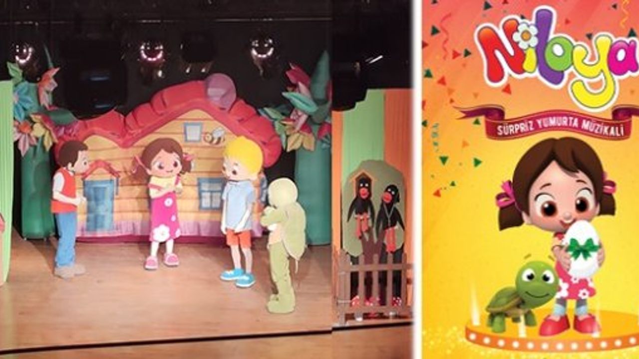 Niloya Sürpriz Yumurta Müzikali Kıbrıs’ta sahneleniyor