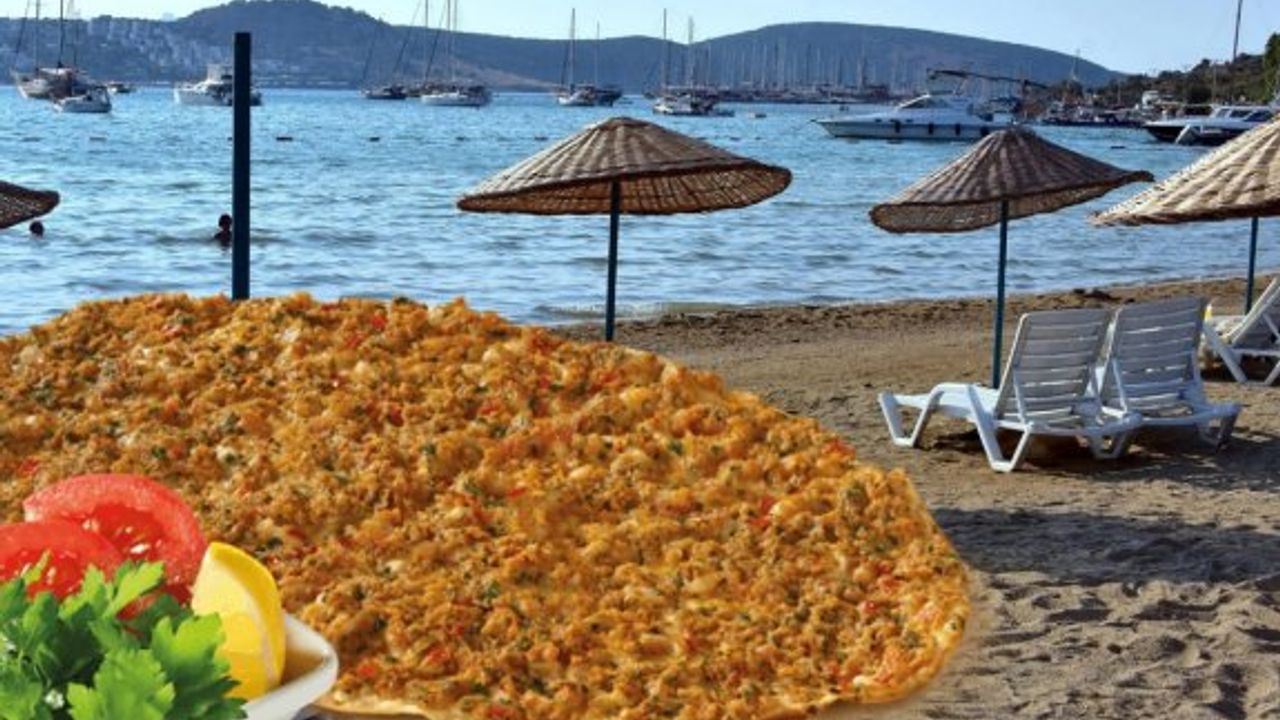 Plaj ücreti 10 bin Euro, lahmacun 200 TL!