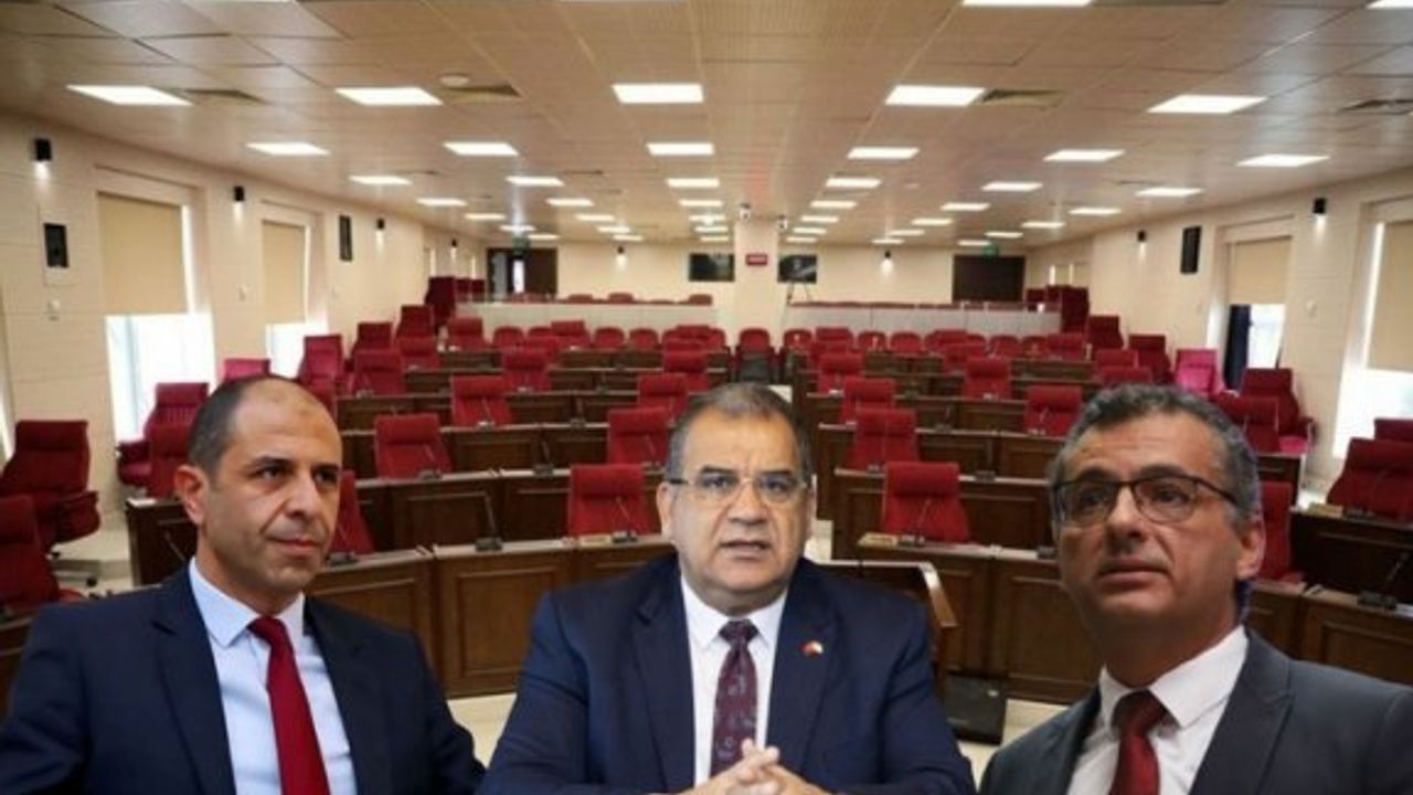 Üç parti başkanı Meclis'te toplantı yaptı