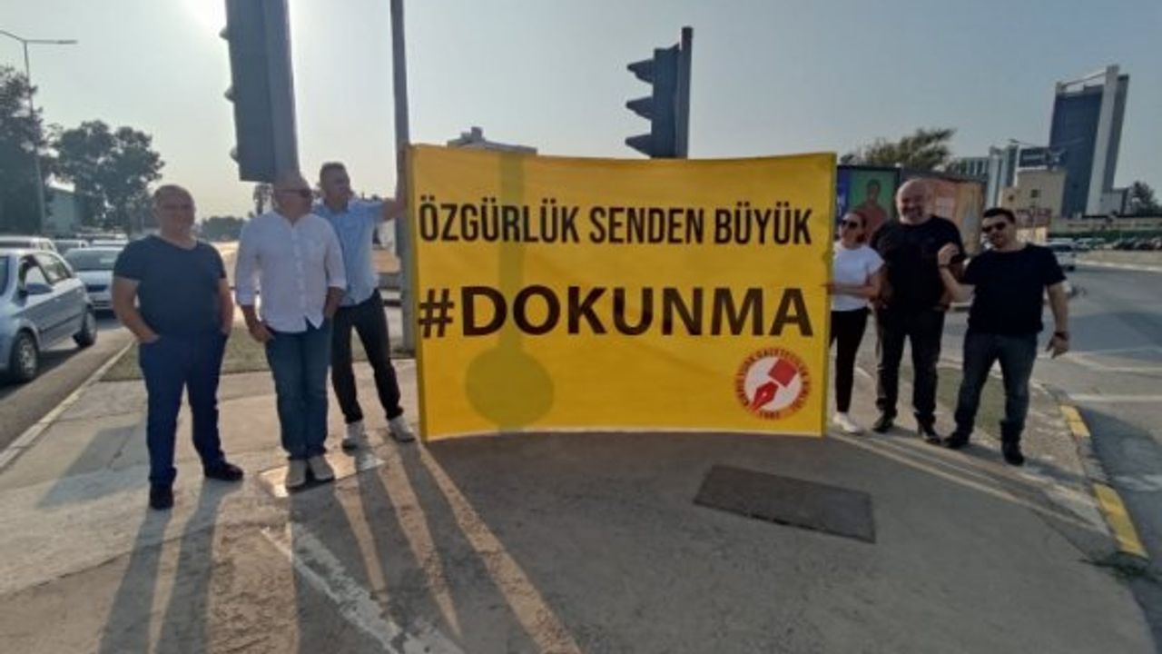 Gazeteciler Birliği “Özgürlük Senden Büyük #Dokunma!” sloganıyla eylemlerine başladı