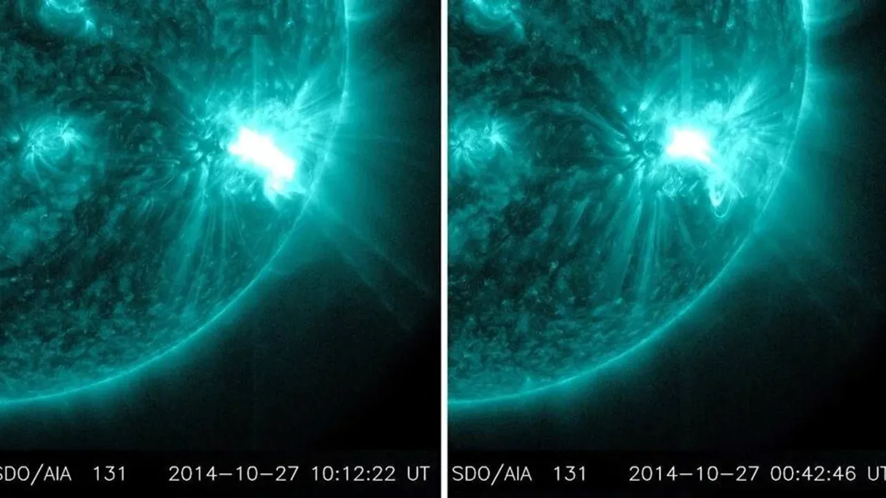Güneş'teki leke bir gecede iki kat büyüdü