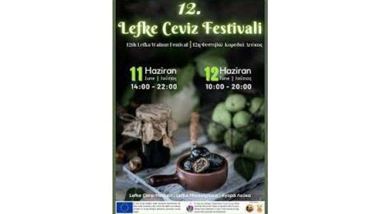 Lefke Ceviz Festivali hafta sonu yapılacak