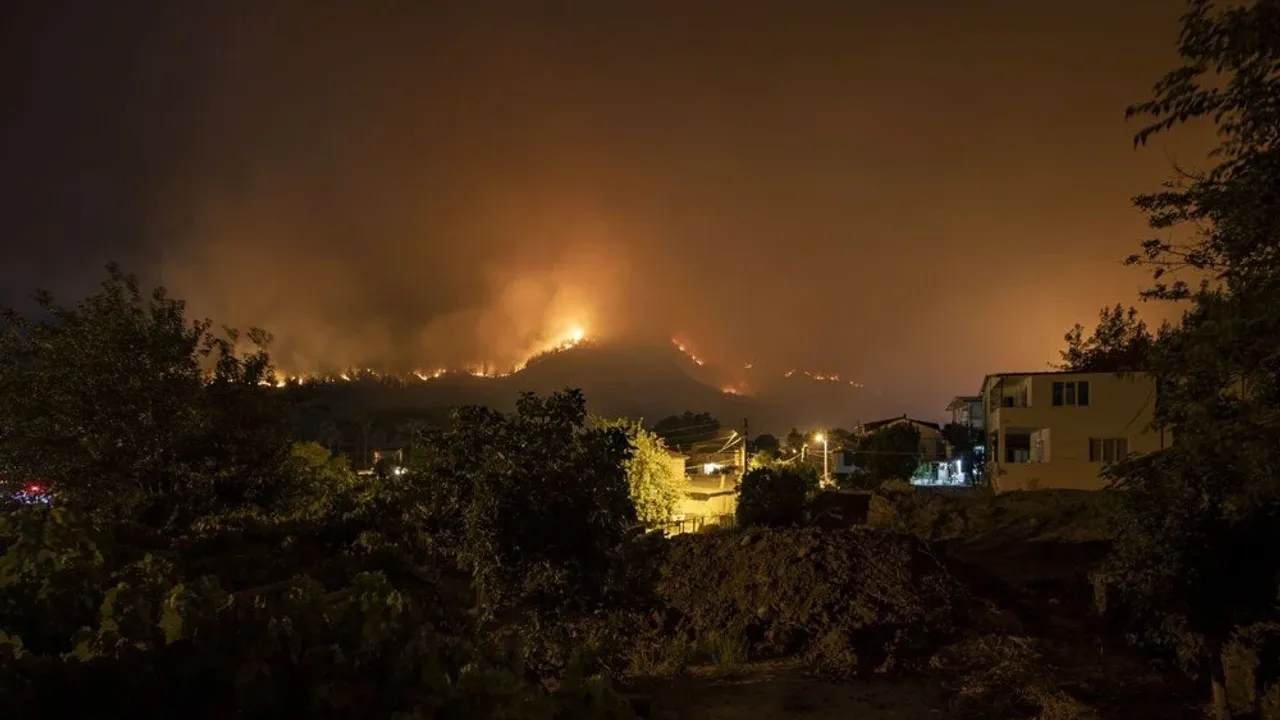 Marmaris'teki orman yangını sabotaj mı?