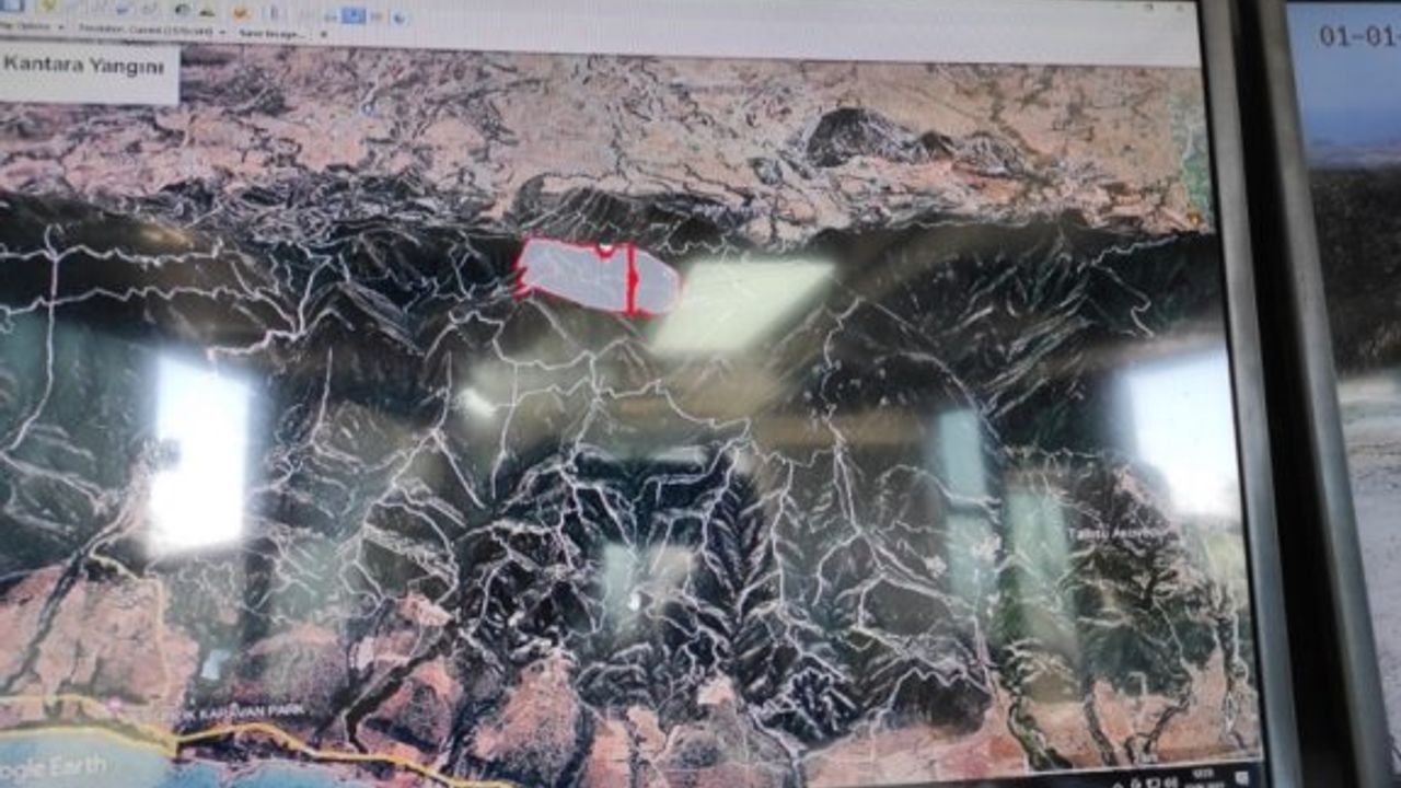 Mersinlik köyü bölgesindeki yangınla ilgili 2 kişi tutuklandı