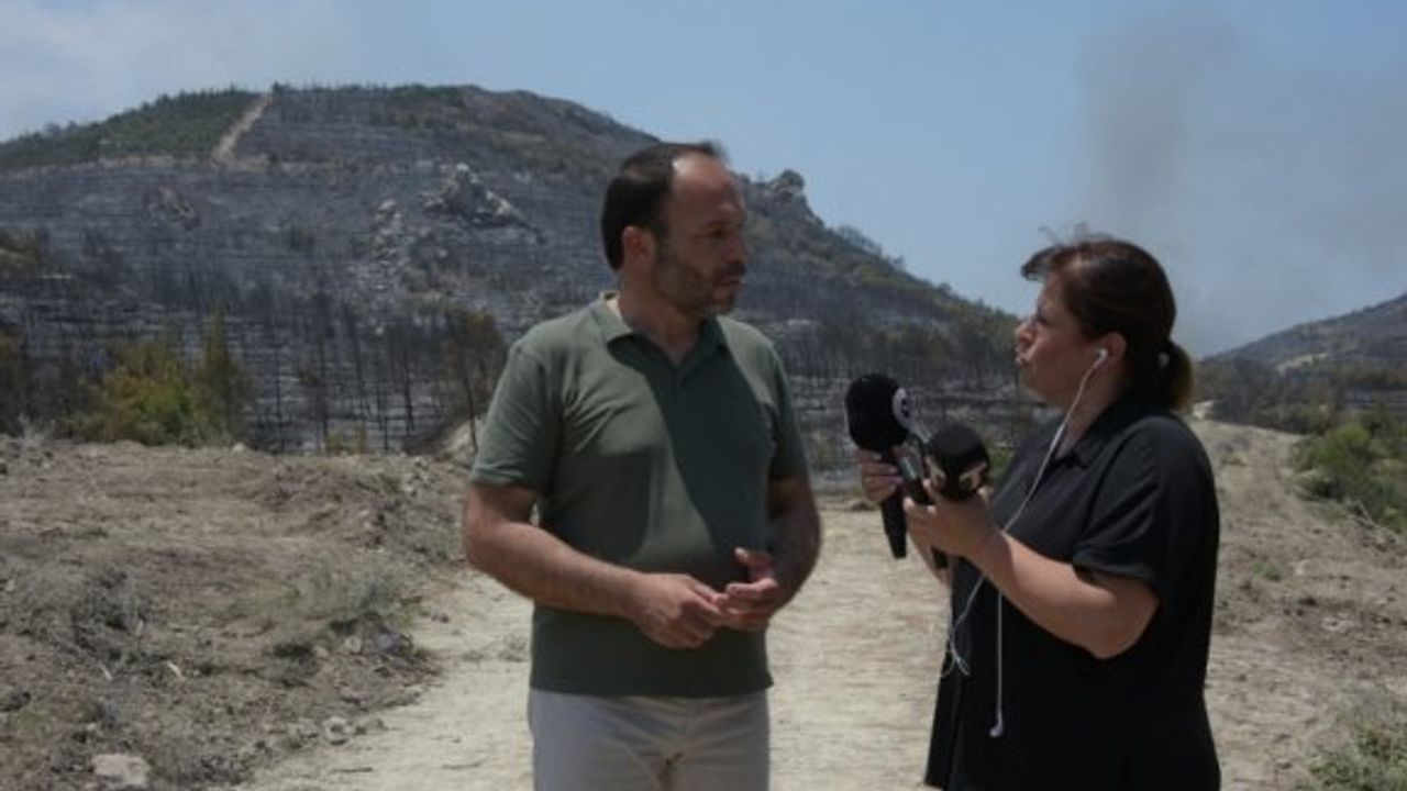 Sadıkoğlu "Yangınla mücadeledeki en büyük dezavantajımız rüzgar"