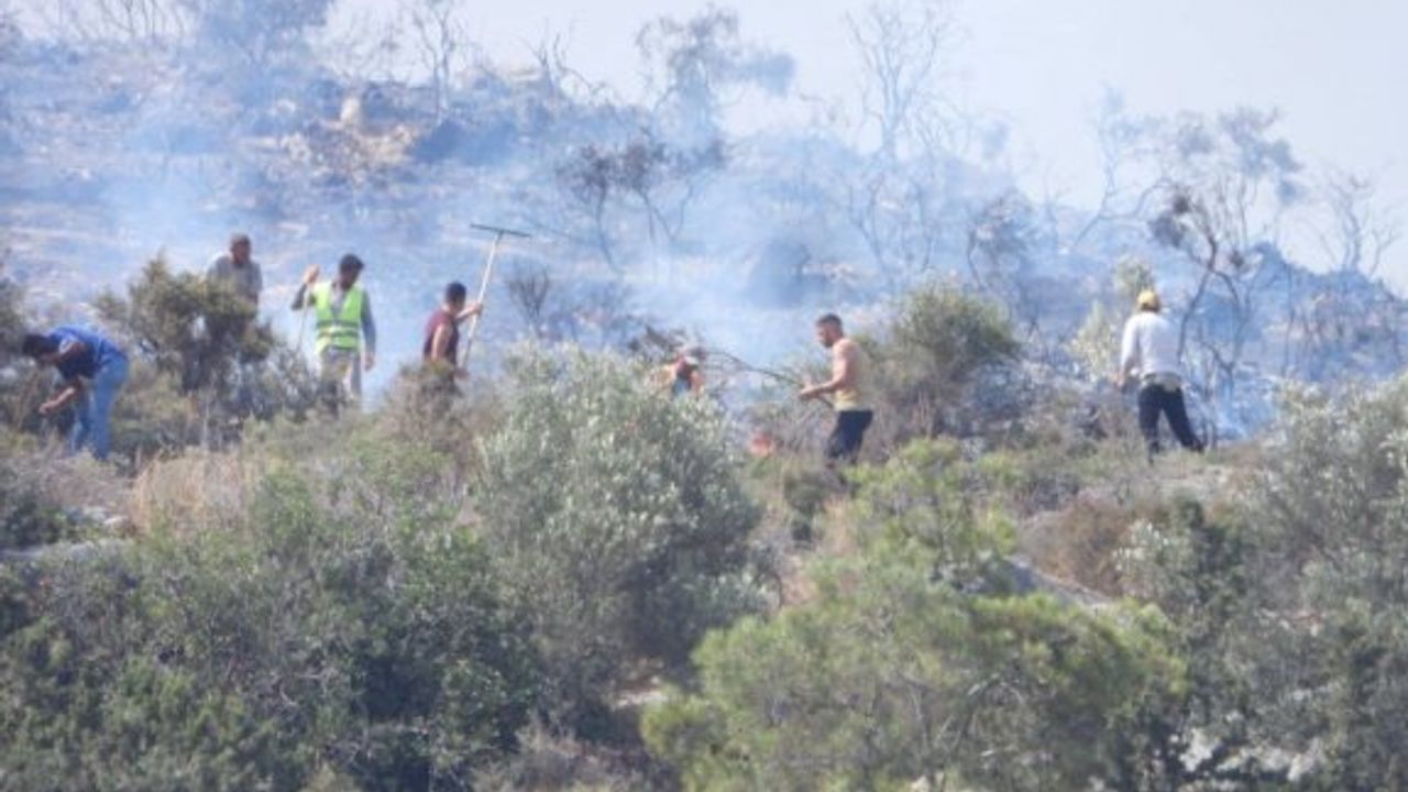 Yangın şimdide Ağıllar köyünü tehdit ediyor