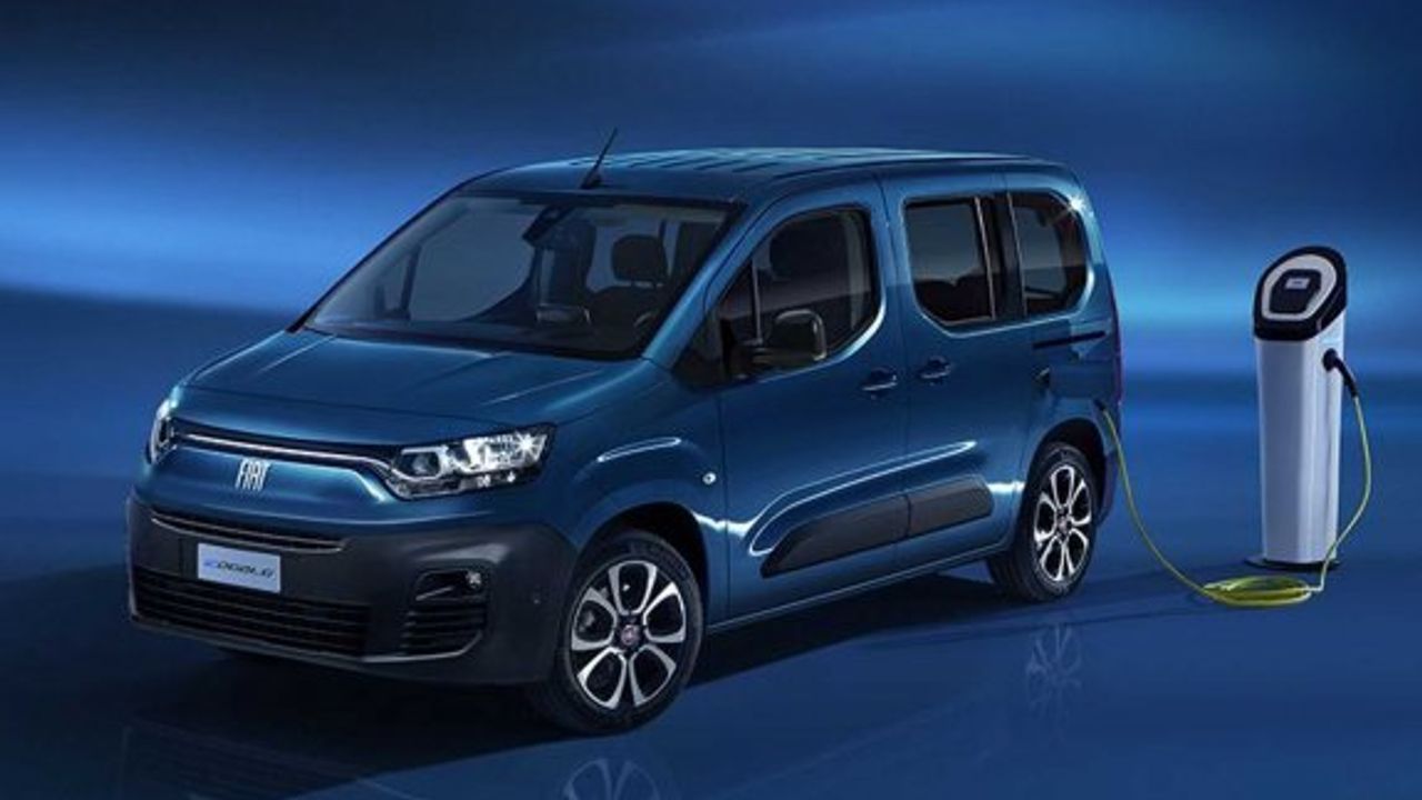 Yeni Fiat E-Doblo tamamen elektrikli