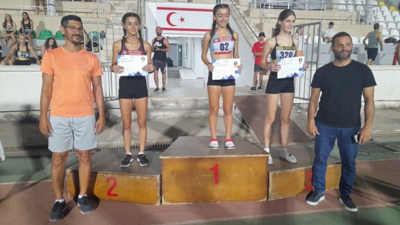 Atletizmde Kıbrıs Şampiyonası'yla sezon tamamlandı