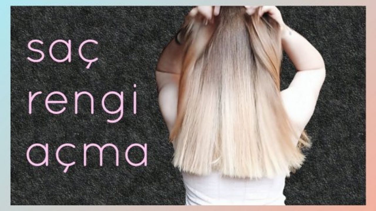 Evde Saç Renginizi Açmanız Çok Kolay!