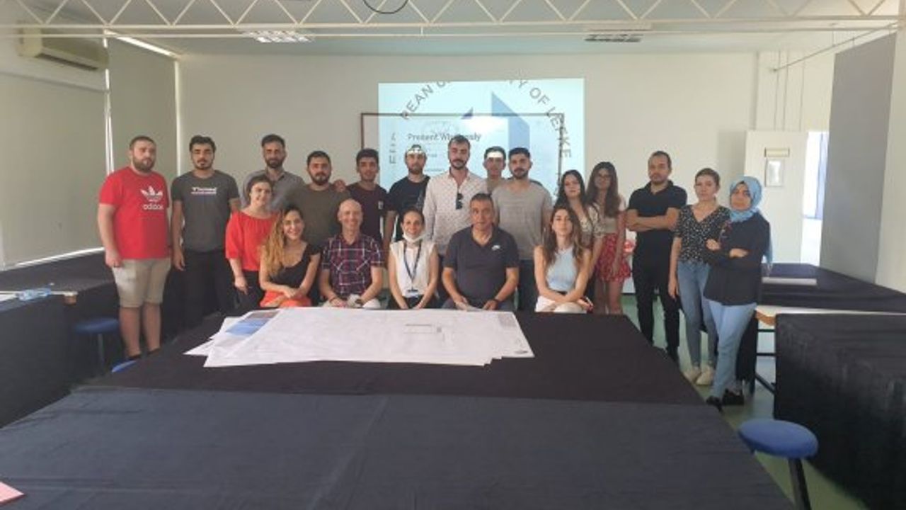 LAÜ Mimarlık Bölümü’nde “Yapı Tasarımı” atölye çalışması gerçekleştirildi