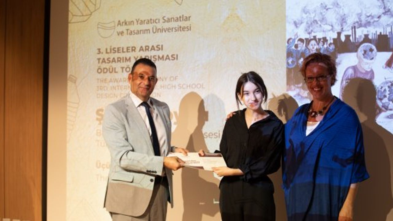 ARUCAD 3. Liseler Arası Tasarım Yarışması ödül gecesi düzenlendi