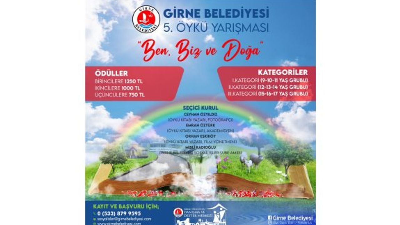 Girne Belediyesi beşinci öykü yarışmasının sonuçları belli oldu