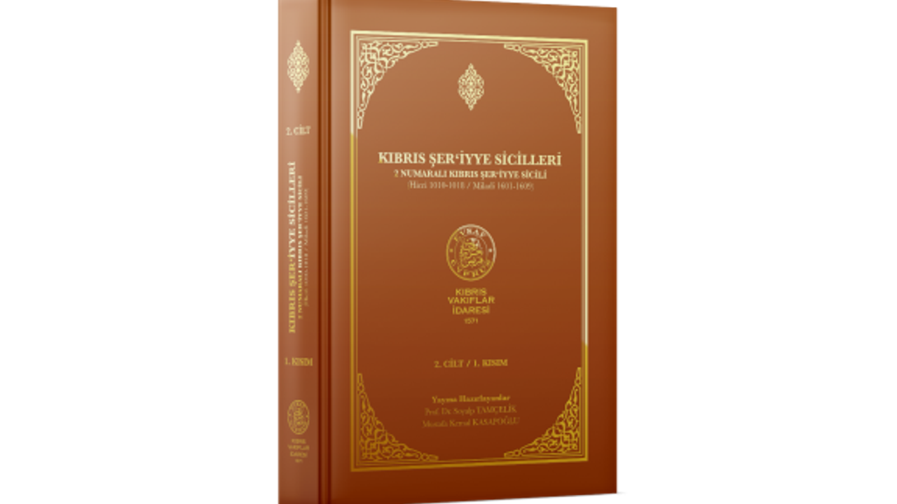 Kıbrıs Vakıflar İdaresi “1601- 1609 Mahkeme Tutanakları”nı yayımladı
