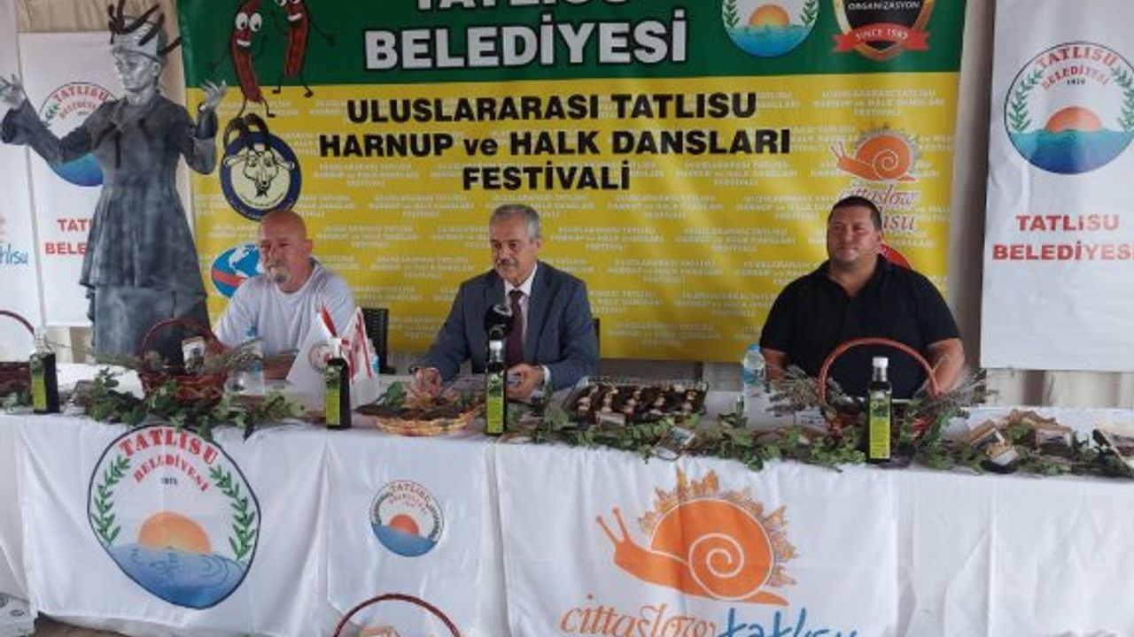 Tatlısu Harnup Festivali Perşembe akşamı başlıyor
