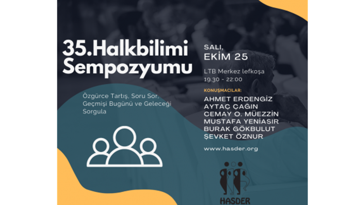 35. Halkbilimi Sempozyumu yarın yapılıyor