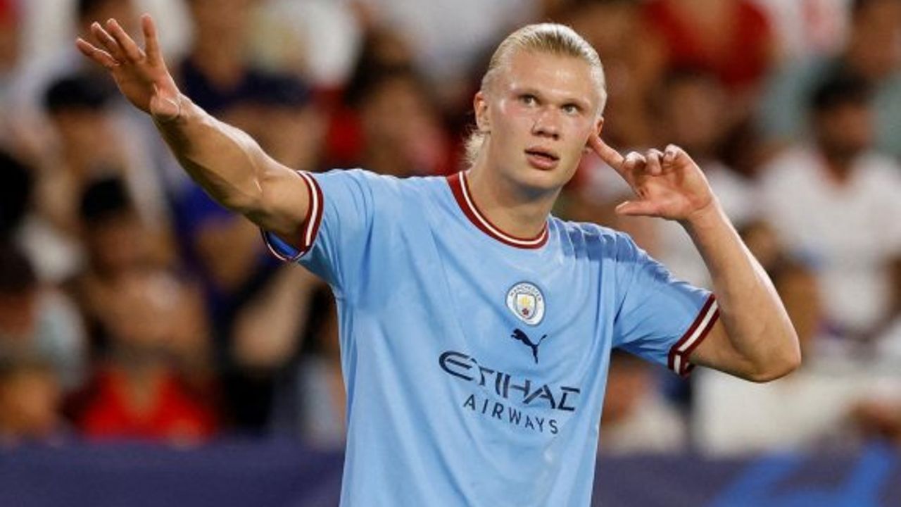 Erling Haaland'dan tarihe geçen performans