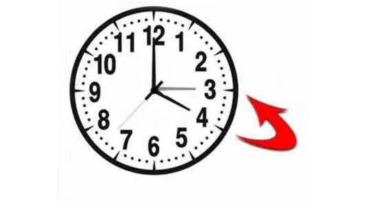 Yaz saati uygulaması Pazar günü sona eriyor