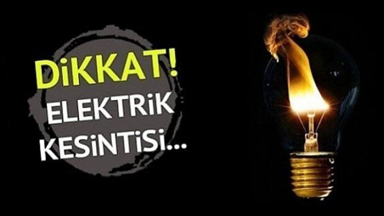Güzelyurt'ta bazı bölgelerde 4 saat elektrik kesintisi olacak