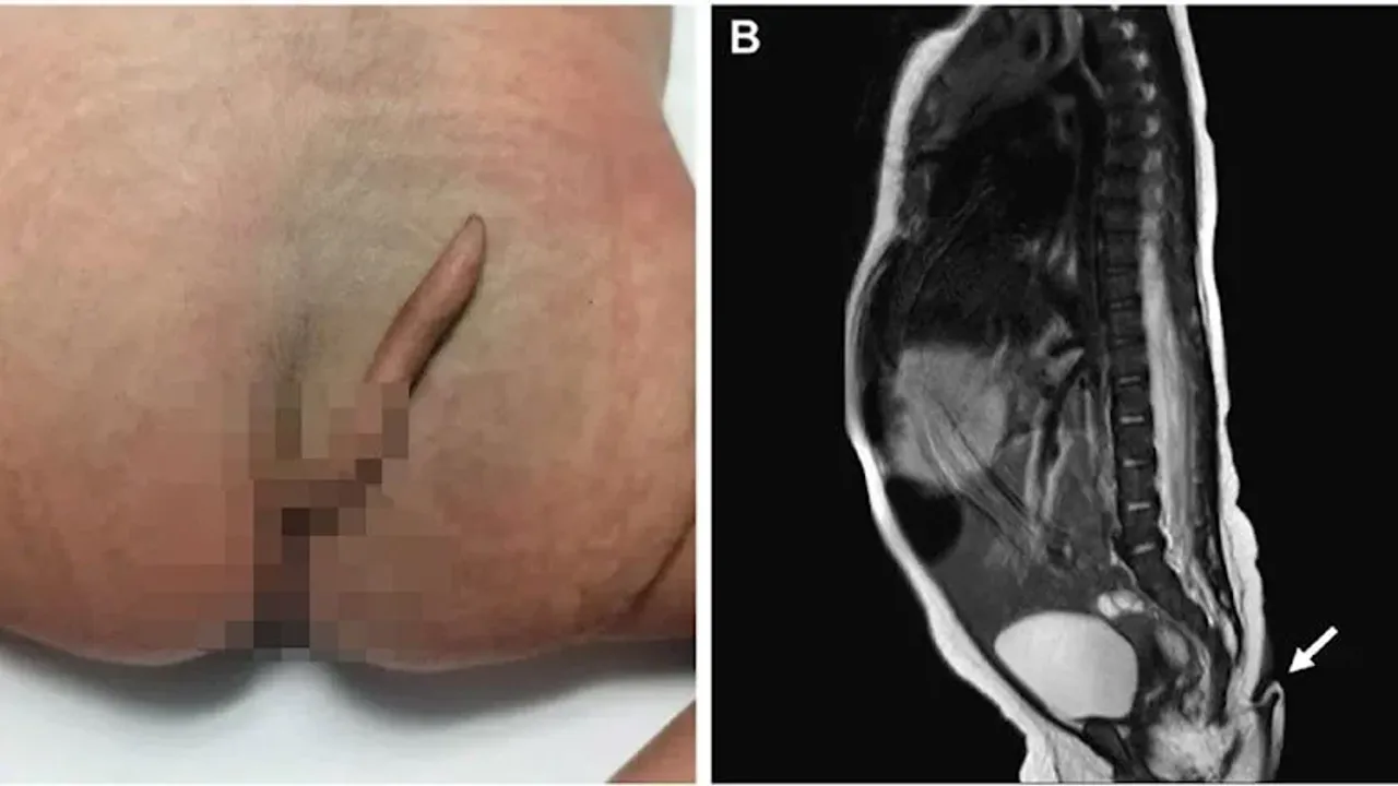 Kuyruklu bebek Tıp Dünyasını şok etti