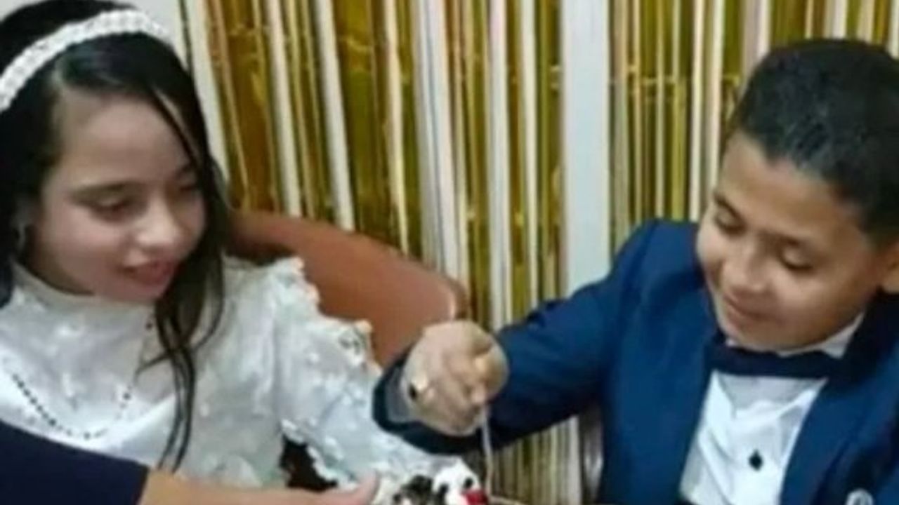 12 yaşındaki çocuğu 10 yaşındaki kuzeniyle nişanladılar