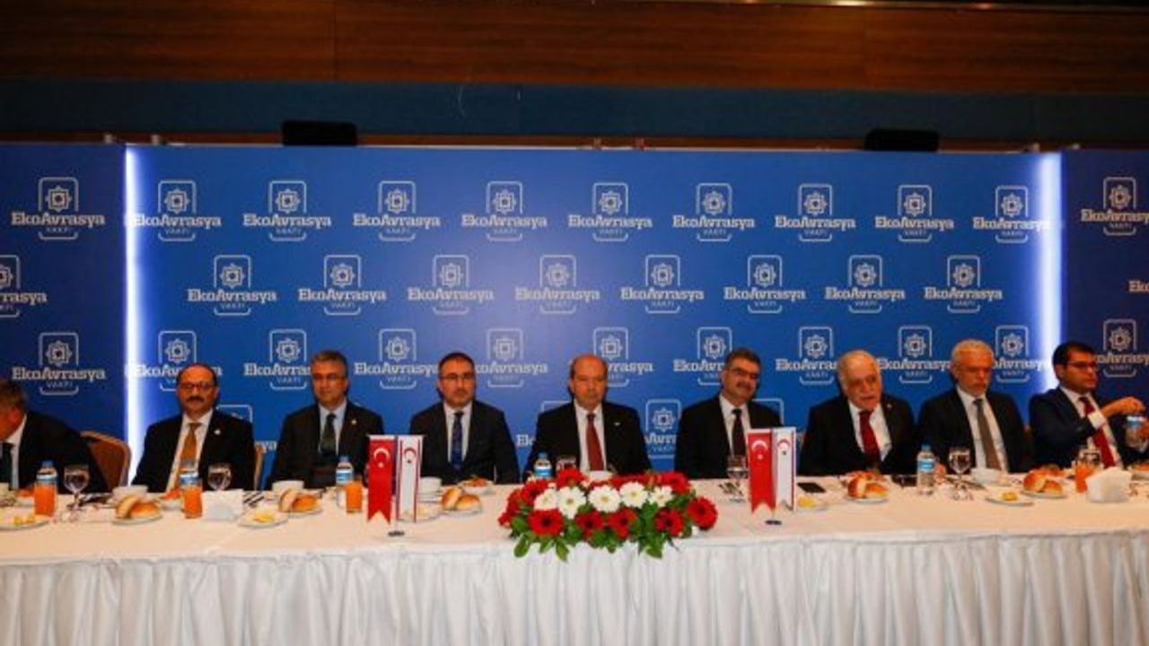 Cumhurbaşkanı Tatar, EkoAvrasya Vakfı’nın “KKTC’nin Türk Devletleri Teşkilatı’na Kabulü” toplantısına katıldı