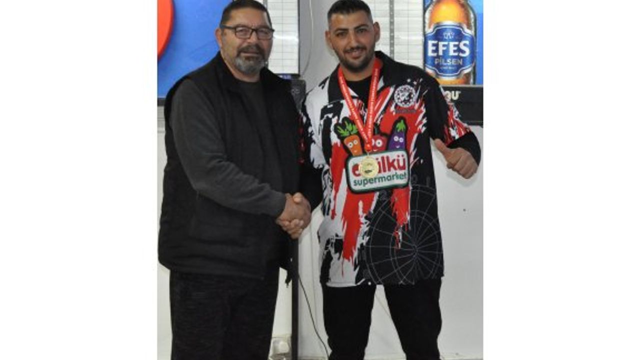 Ferdi dartsta ilk ayak Faik Amcaoğlu’nun