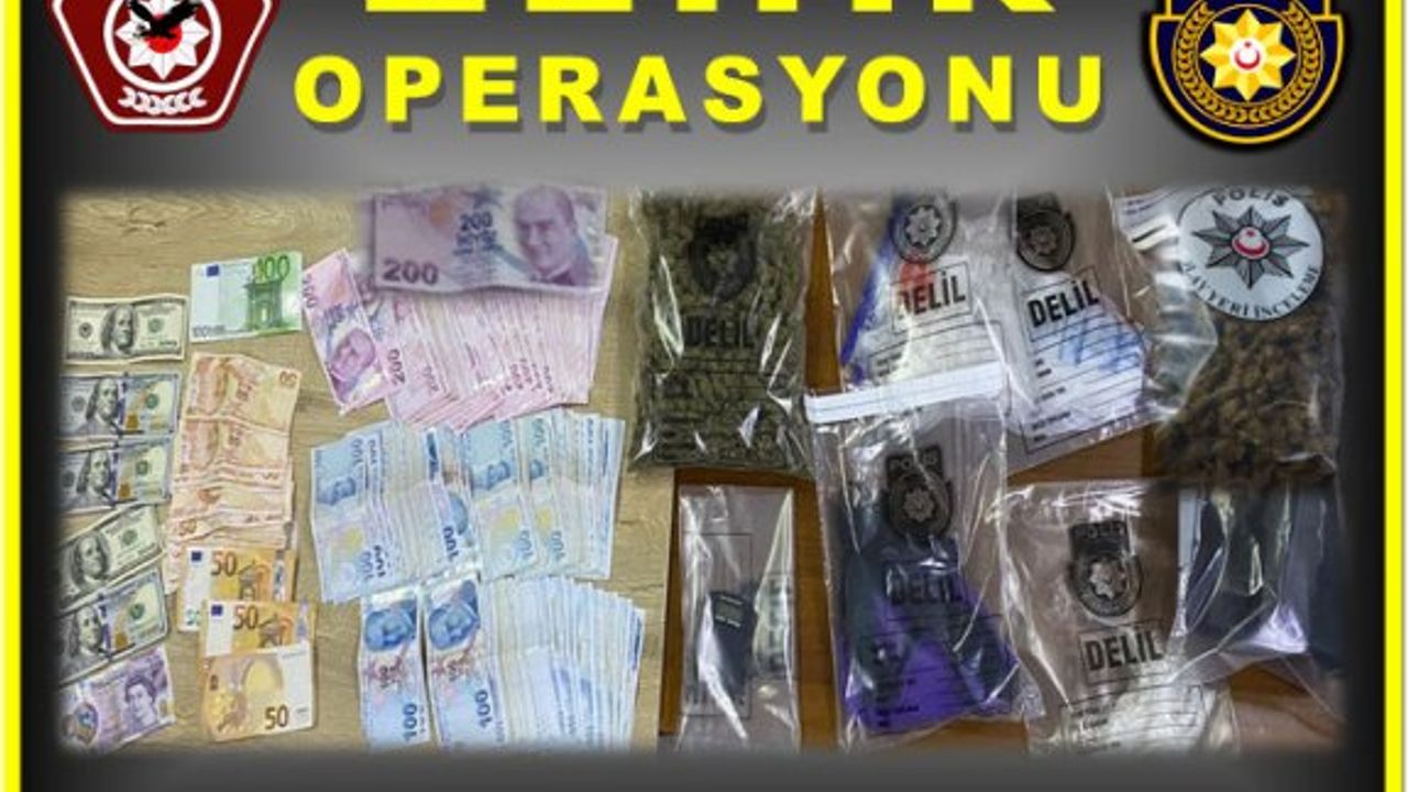 Gazimağusa’da “Zehir Operasyonu”: 3 kişi tutuklandı