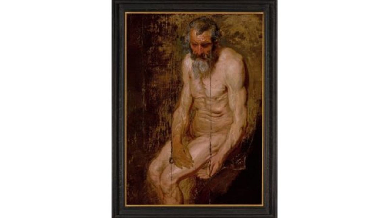 Kuş pisliğiyle kaplı tablo sanat eseri çıktı