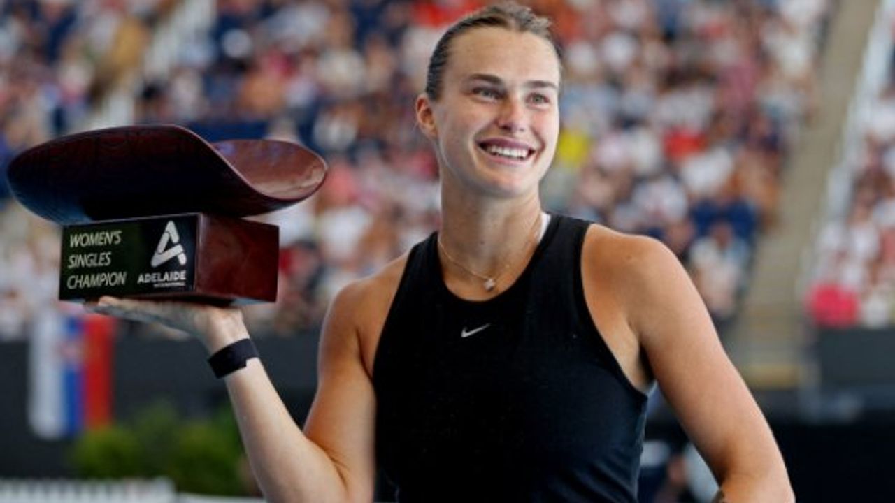 Sezonun ilk WTA turnuvasını Sabalenka kazandı