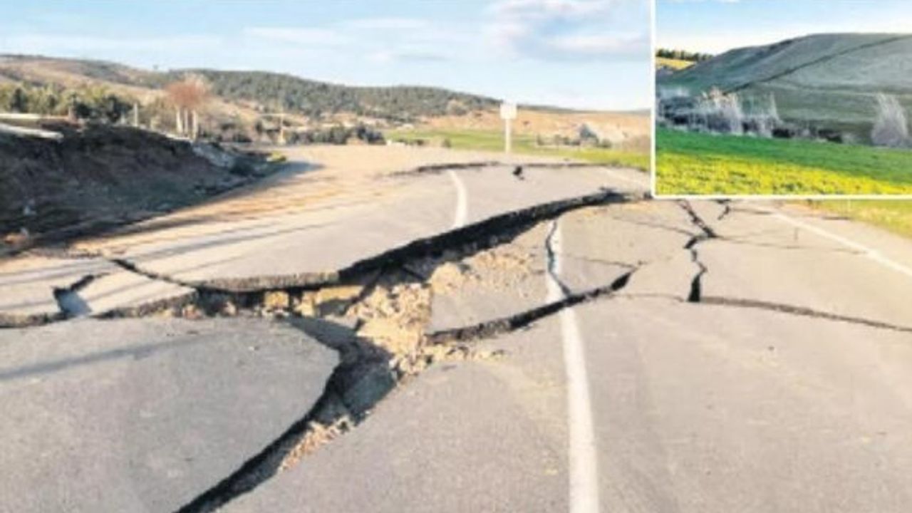 24 yıl sonra en büyük fay yarıkları oluştu