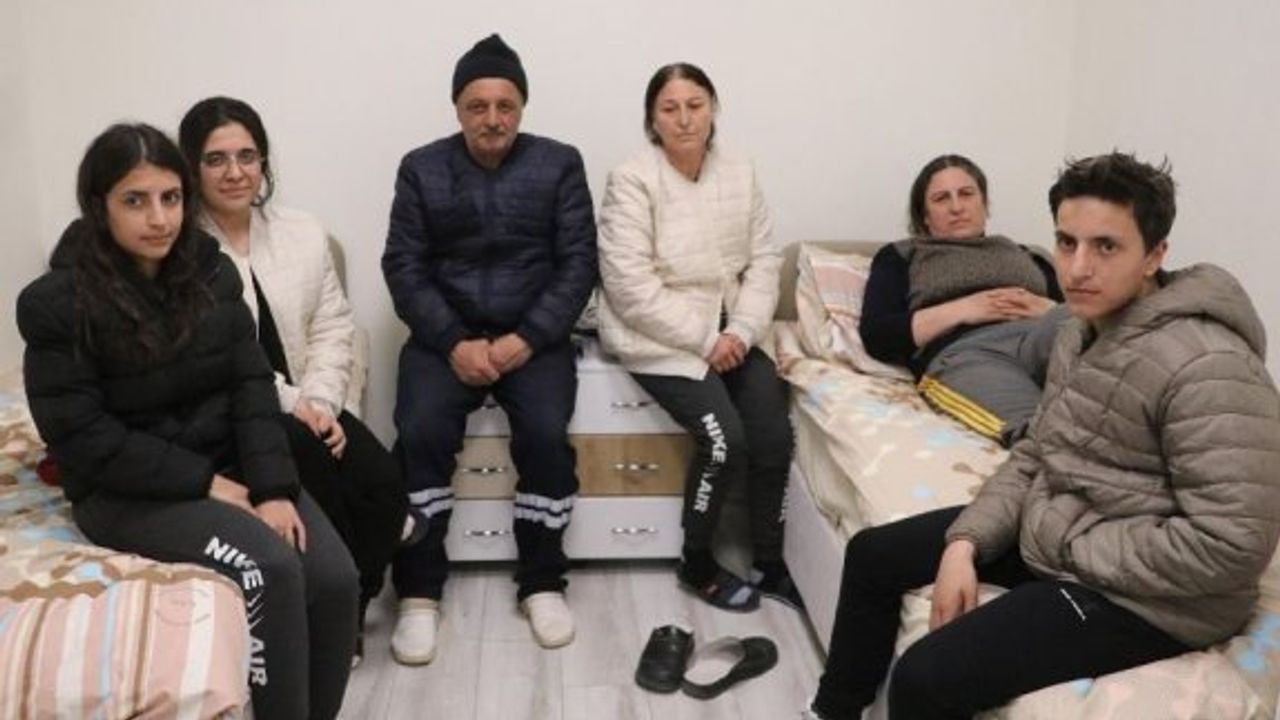 4 kişilik aile, tırnaklarıyla kazıdıkları delikten sağ çıktı